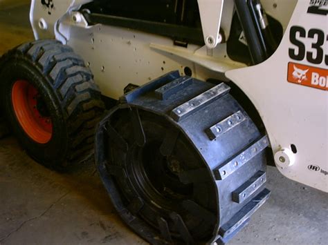 skid steer ice tracks|track cleats for skid steer.